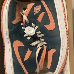 Nike Jordan’s Pink and Green